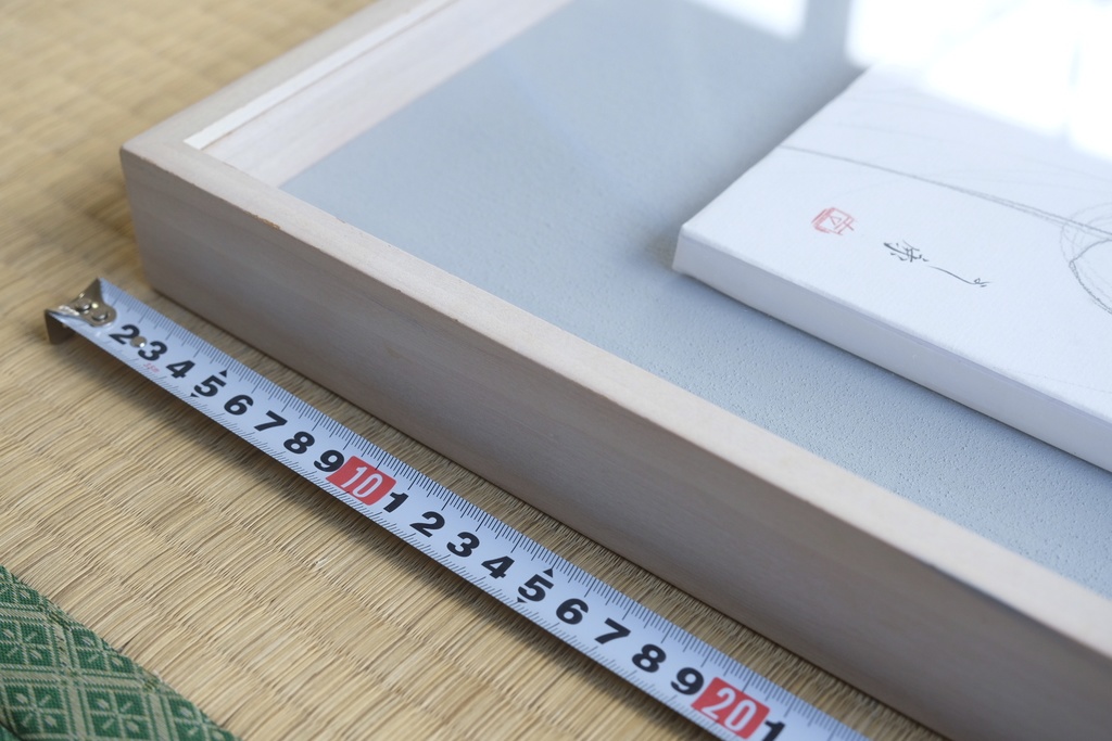 絵画「見立て月光」のための下絵 鉛筆線画直筆素描 オリジナル1点