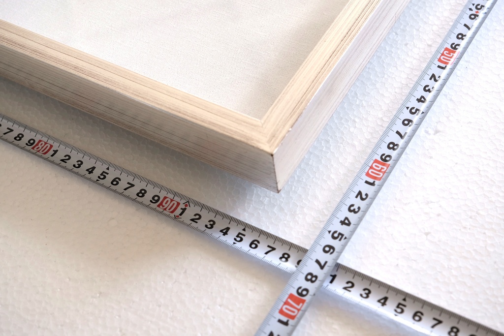 絵画「兎兜」 カンバスにアクリル 2014年フィレンツェ メディチ・リカルディ宮殿でのライブペイント 直筆オリジナル1点