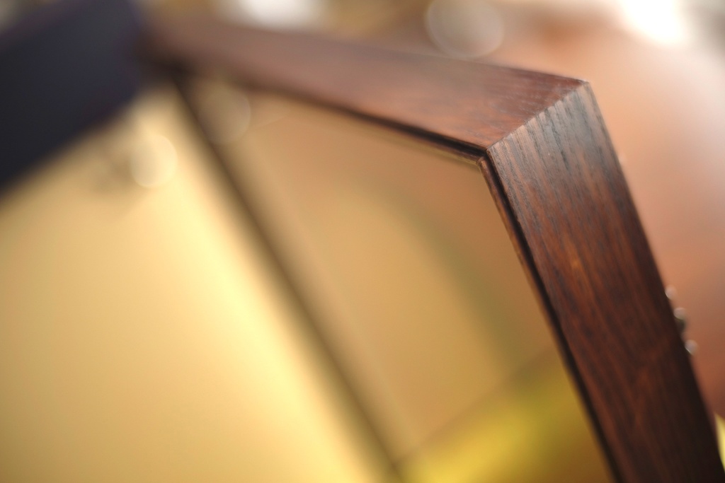 本漆 純金銀粉による平蒔絵習作 木製団扇 特寸漆額装 オリジナル一点