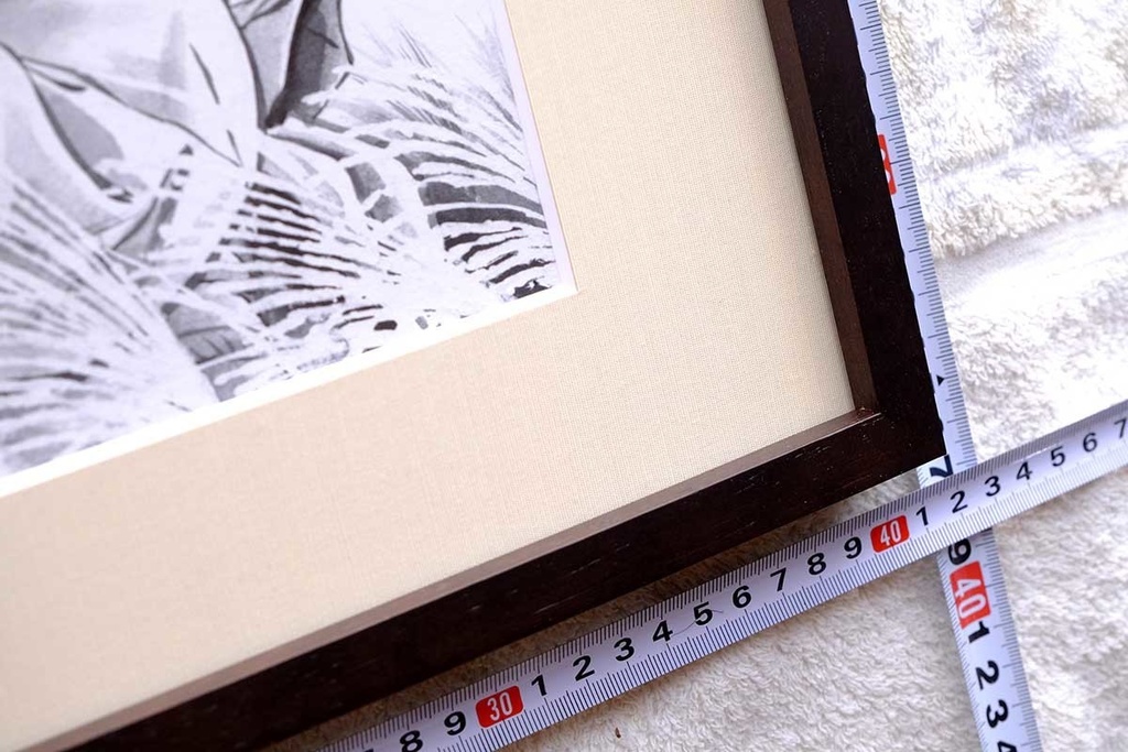 墨絵「来訪」 水墨画直筆素描 オリジナル1点 Ink Painting “Visitor” – Original Sumi-e Drawing (One-of-a-kind) 수묵화 「방문」 – 수묵 드로잉 원화 (단 한 점)