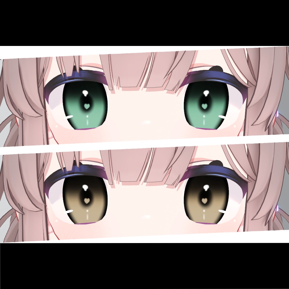 【ひかるん専用】小悪魔ハート Eye texture【アイテクスチャ】