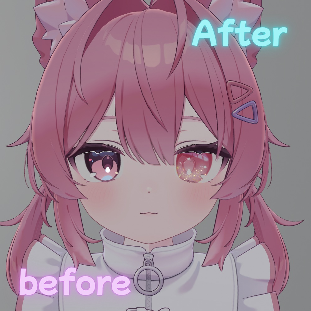 【プラム専用】Peach Sugar Eye texture【アイテクスチャ】