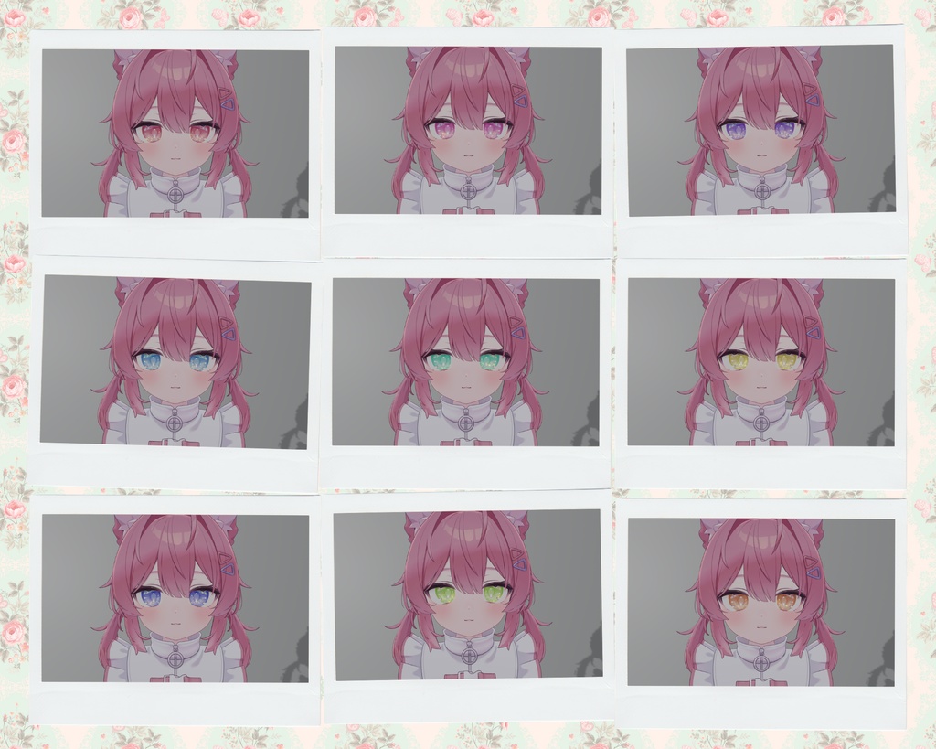 【プラム専用】Peach Sugar Eye texture【アイテクスチャ】