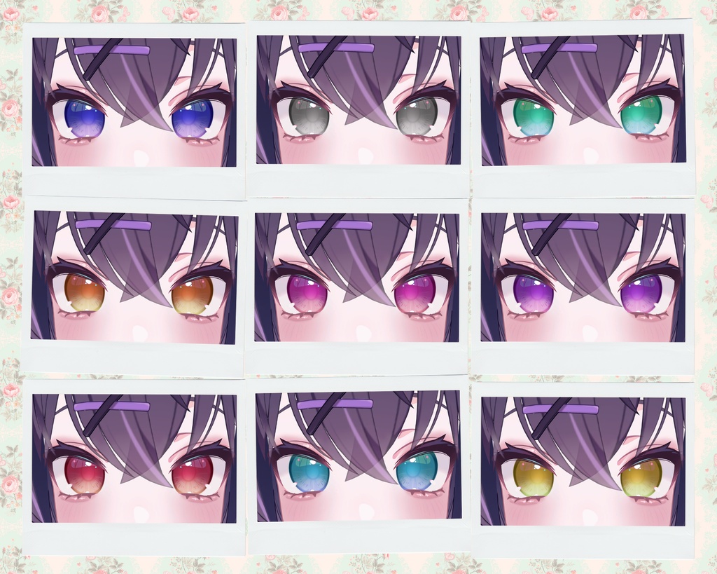 【ショコラ専用】Cherry face + ぷるるんEye texture【メイク&アイテクスチャ】
