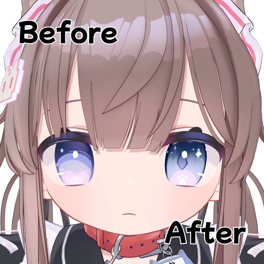 【ひかるん専用】きらきらにくきゅう Eye texture【アイテクスチャ】