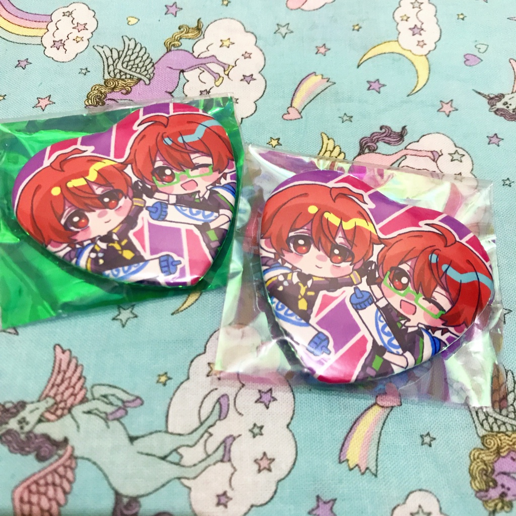 ゴースナ 缶バッジ 