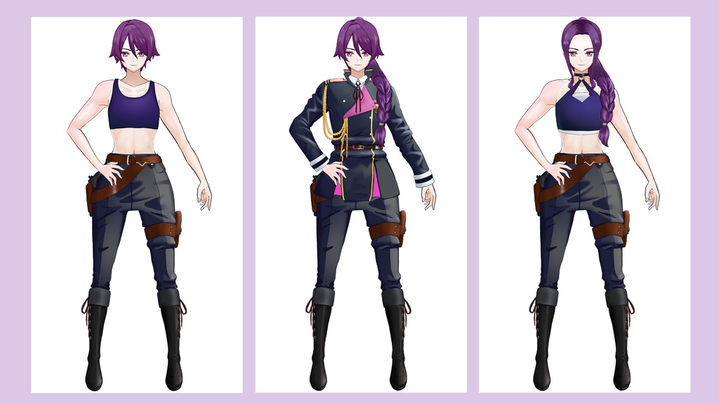 Vtuber モデル04 psdファイル