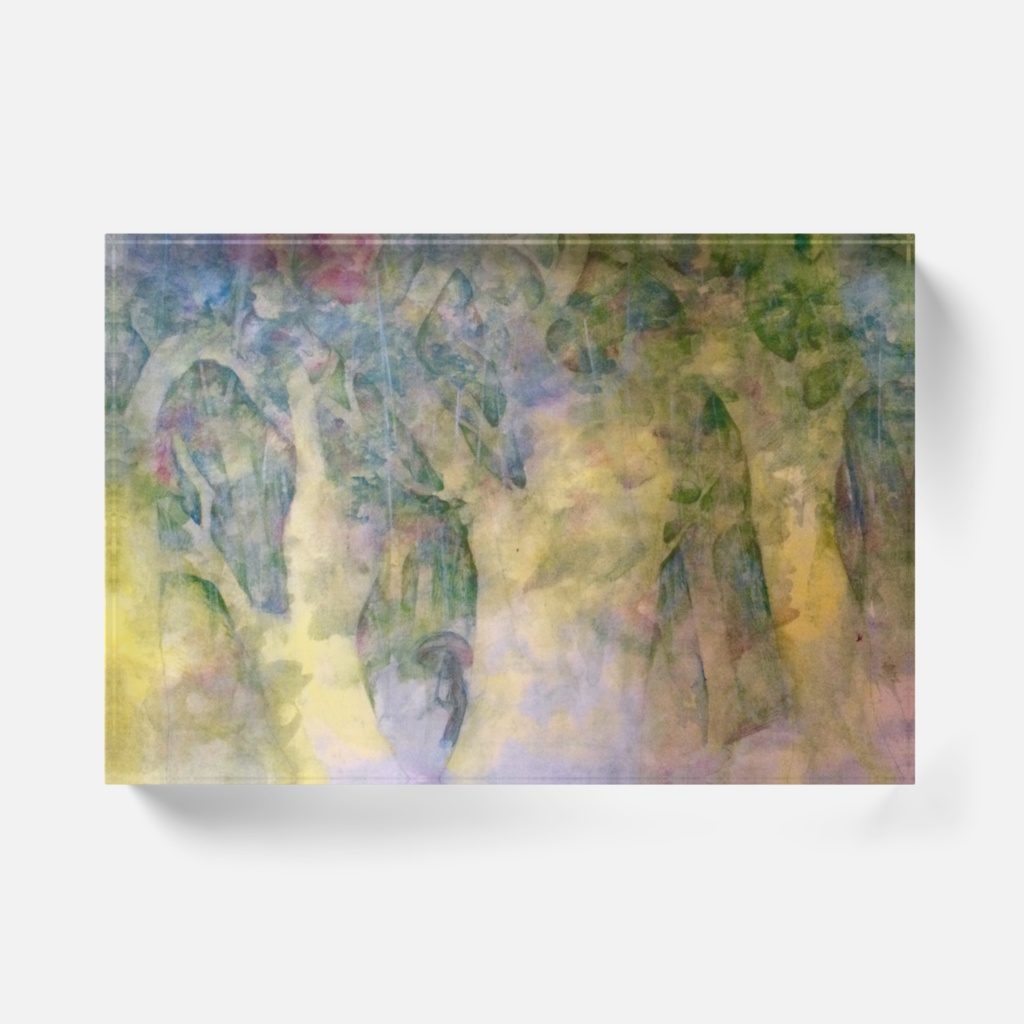 梅雨 アクリルブロック