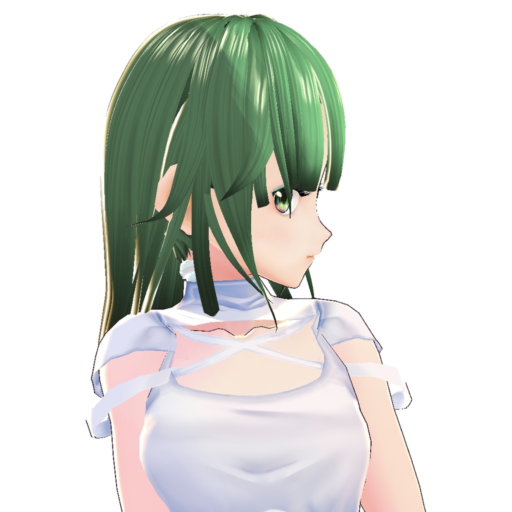 VRoid用・近未来チックなワンピース