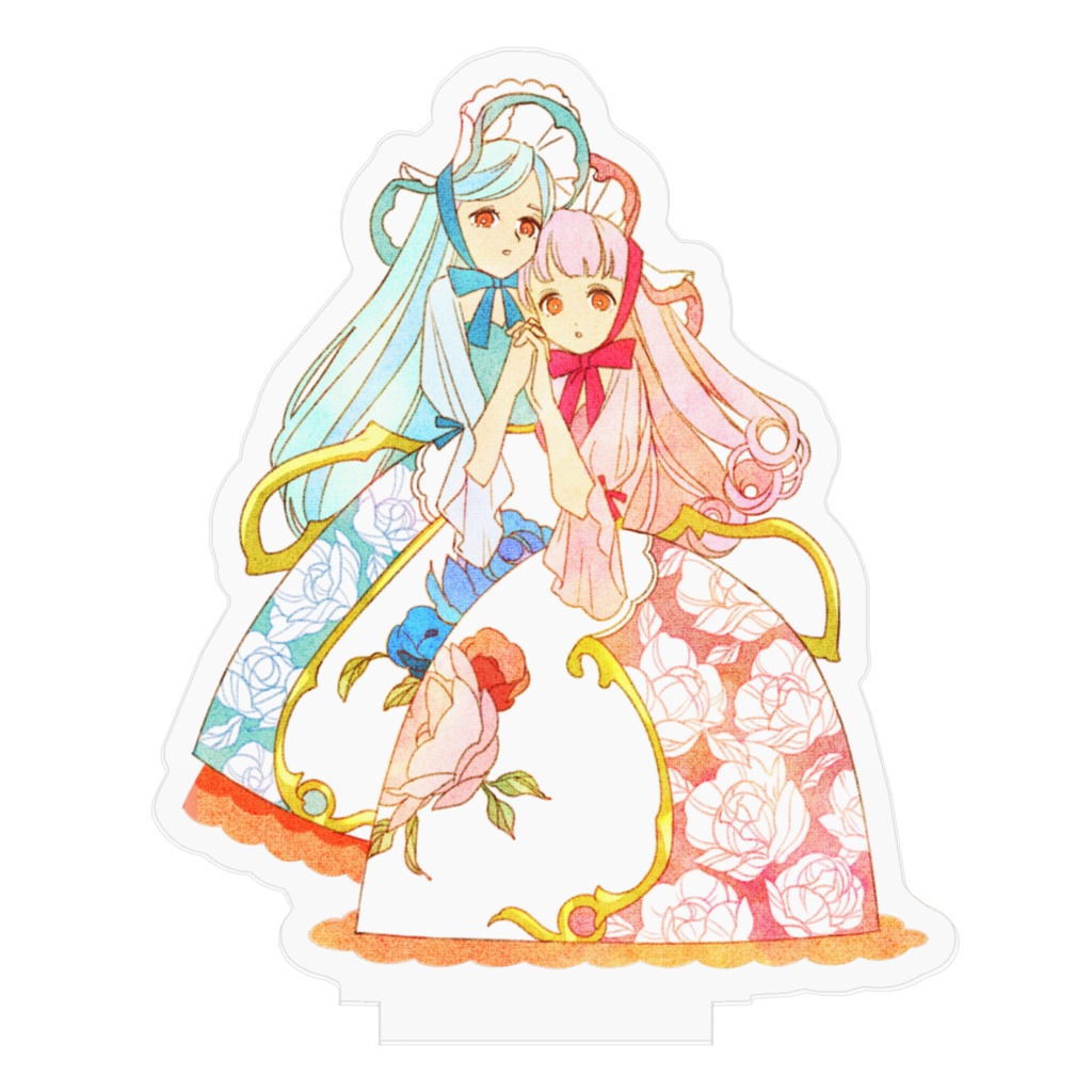 ティーカップメイデン ローズの双子 アクリルフィギュア