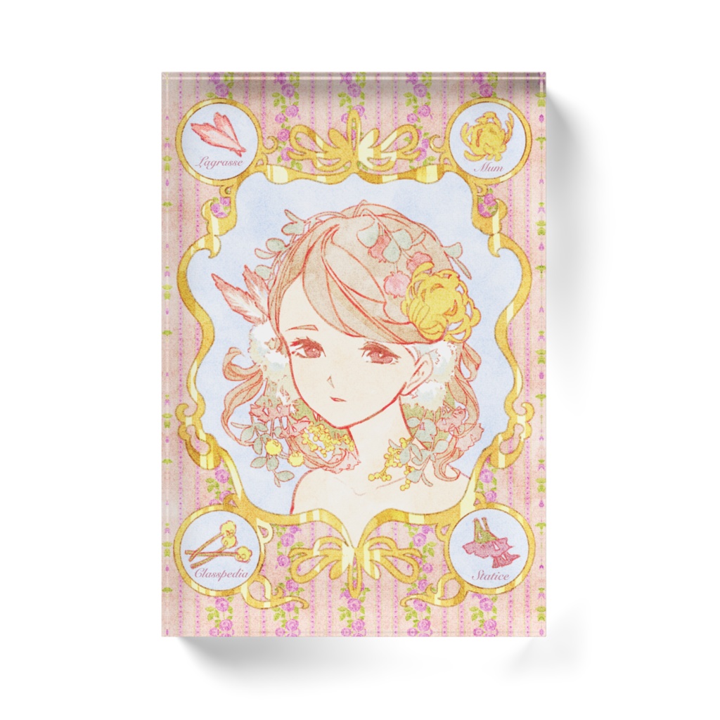 フローラルピンク ホワイトタイプ