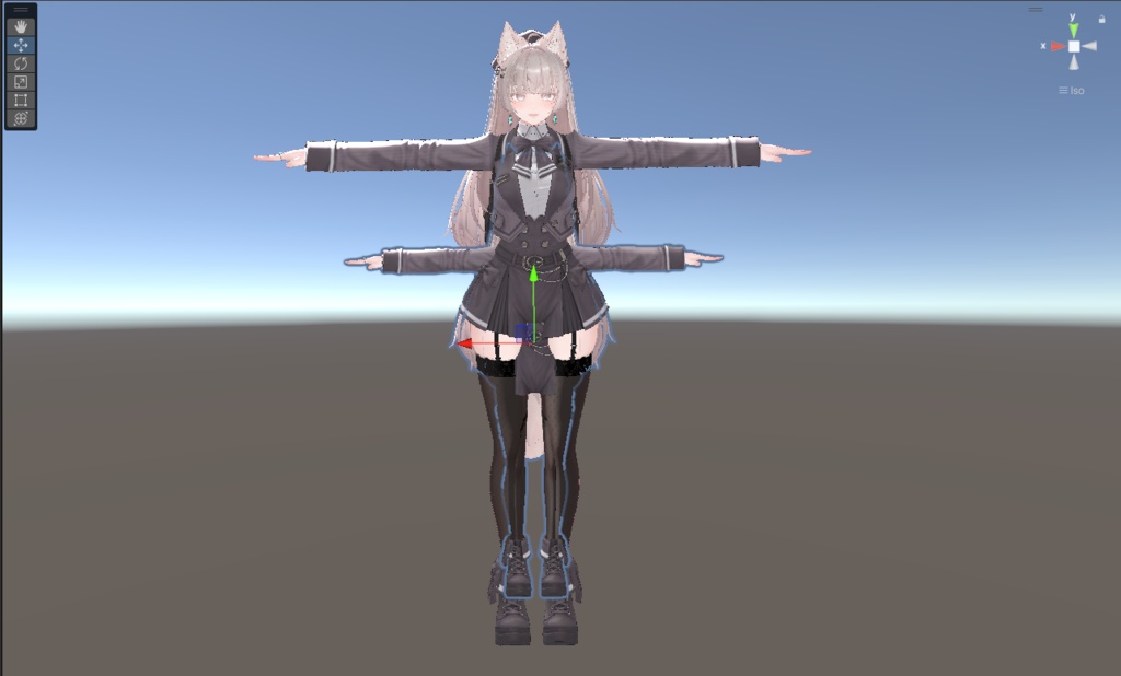 【Unity】Avatar Visual Baker（メッシュとボーンの焼き付け）