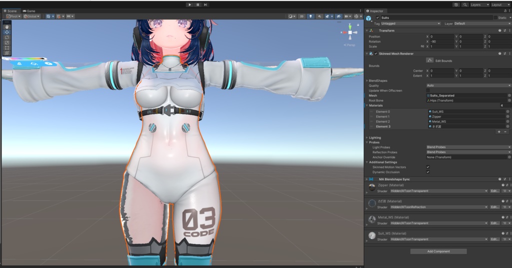 セール中【blender不要】超お手軽マテリアル分割ツール【Mesh Submesh Separator】