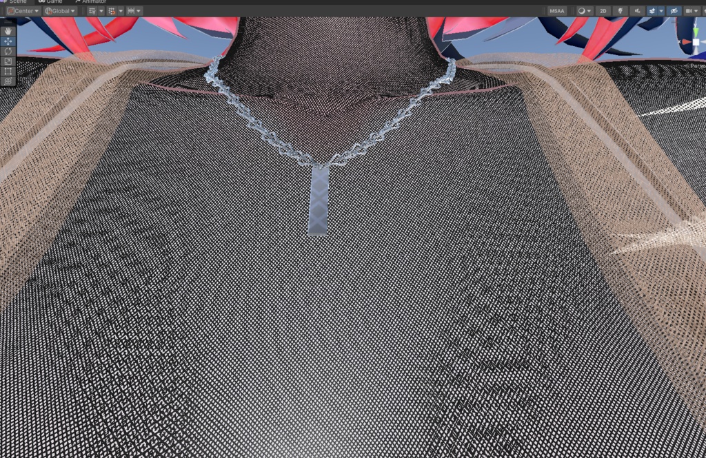 繊維シェーダー&マテリアル