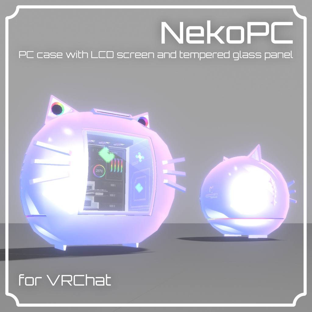 NekoPC　3Dモデル