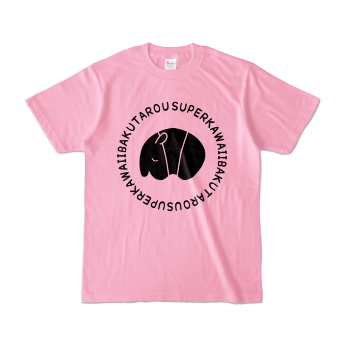 すーぱーかわいいばくたろうカラーTシャツ