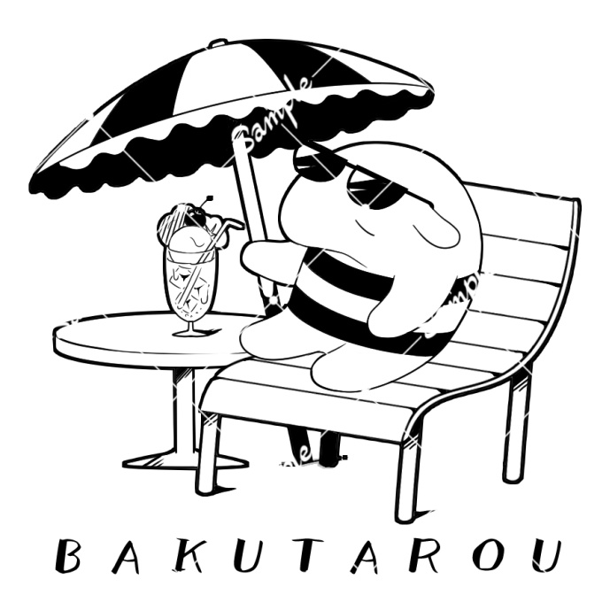 ばくたろうタンブラー【ねむみねむ2023誕生日グッズ】