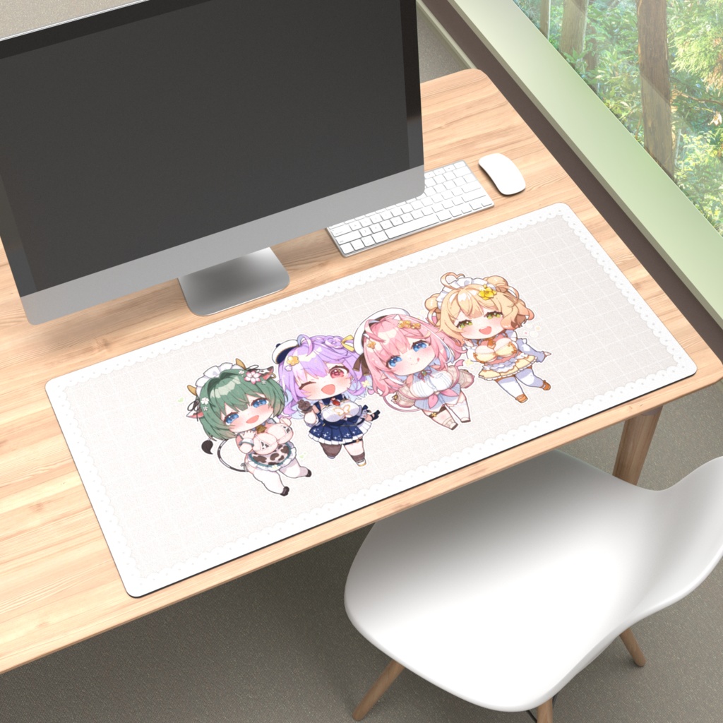 【カノ女SDプレイマット】