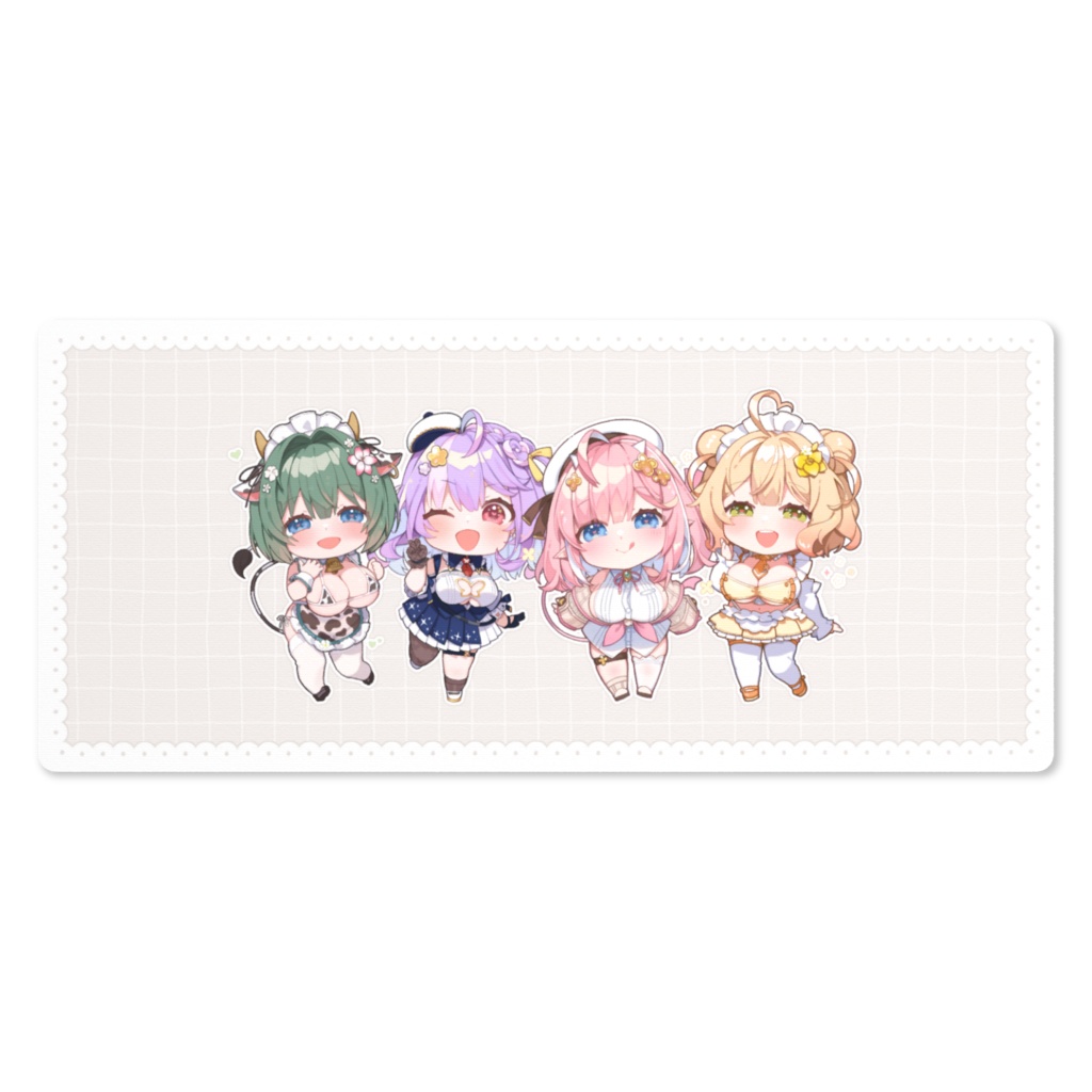 【カノ女SDプレイマット】