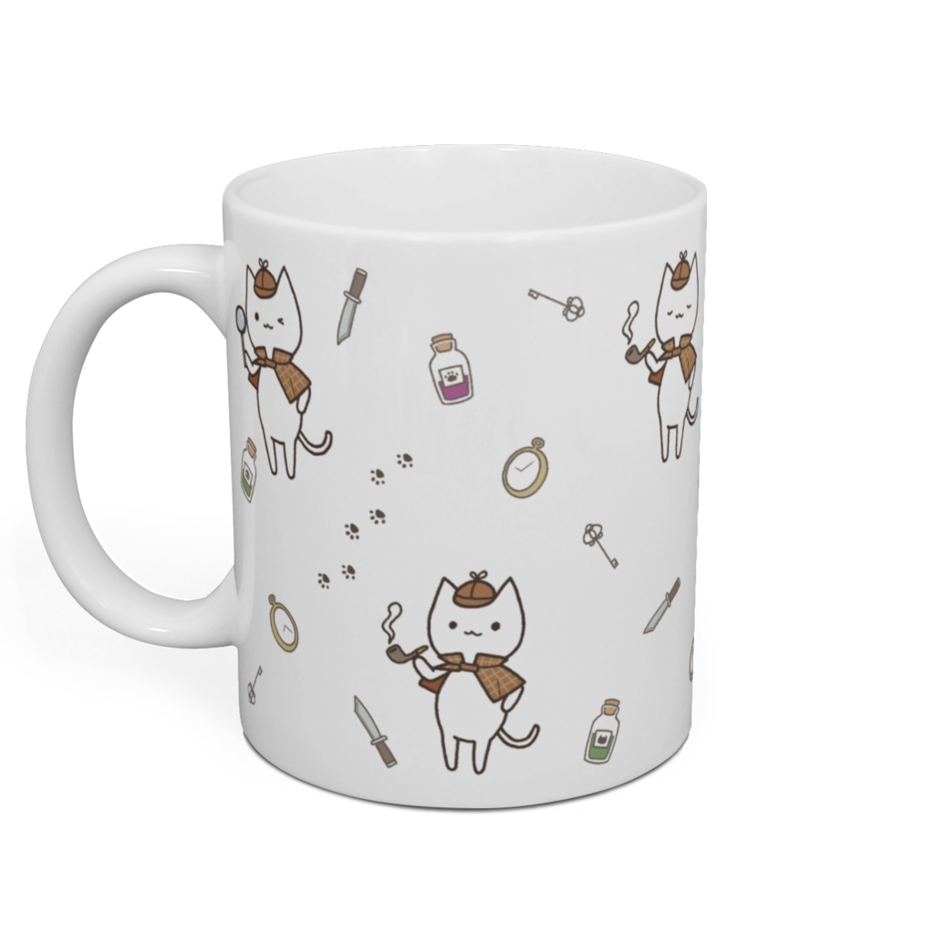 ねこ探偵マグカップ