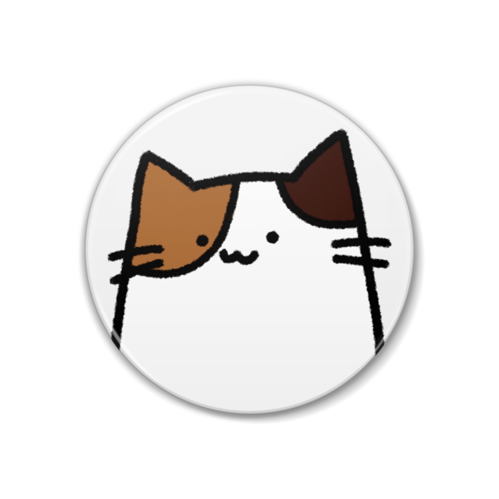 みけねこ缶バッジ