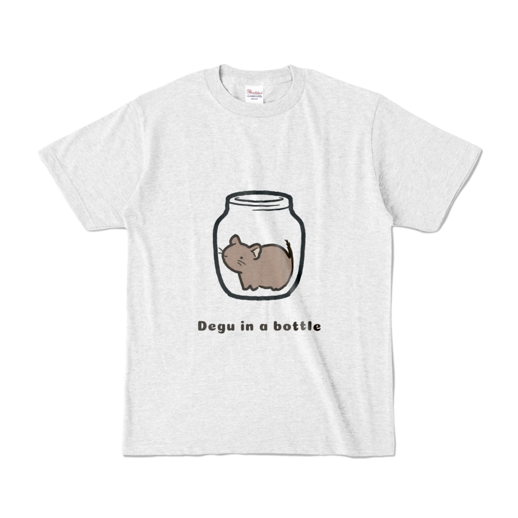 瓶入りデグーTシャツ