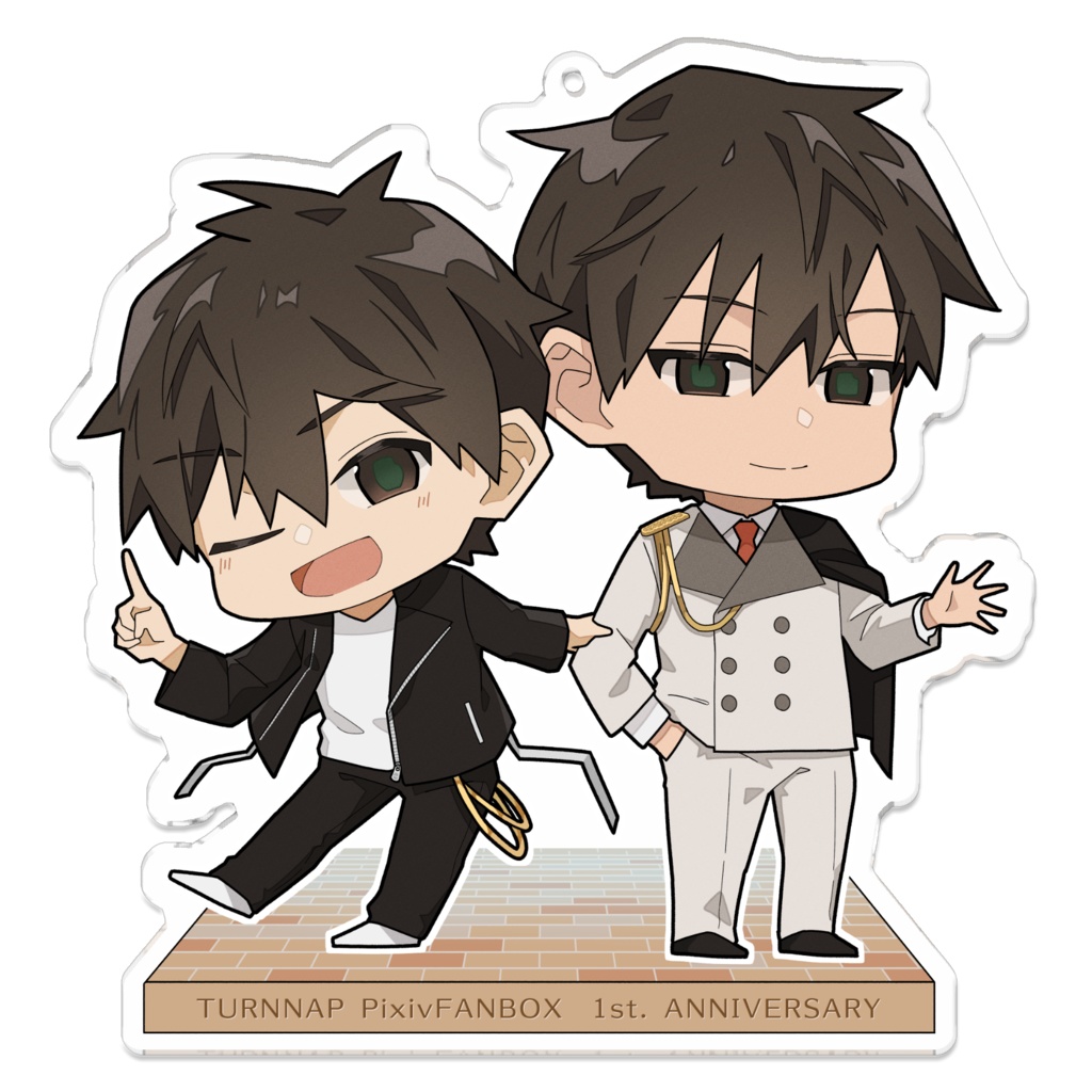 PixivFANBOX1周年記念アクリルキーホルダー