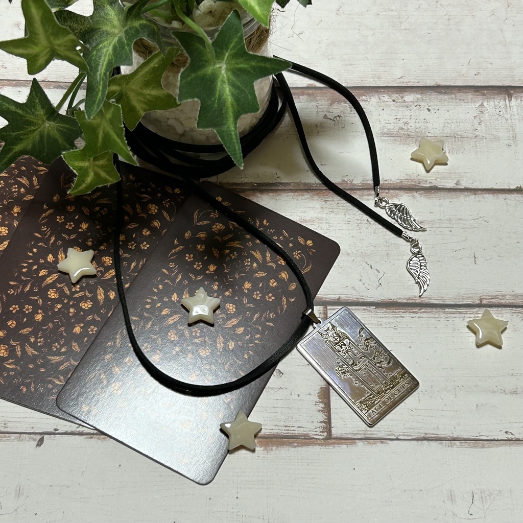タロットモチーフロングチョーカー『ACE of CUPS』