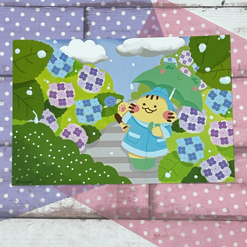 ポストカード『rainy day』