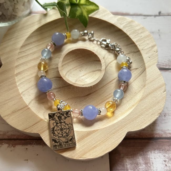 【NEW】タロットブレスレット『WHEEL OF FORTUNE』