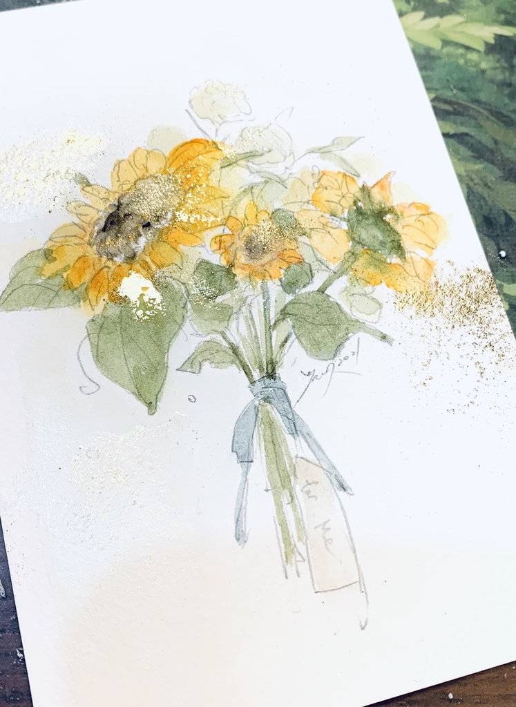 「花束drawing」セミオーダー -通常プラン-