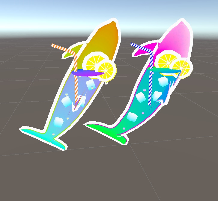 イルカのソーダ(2種類)