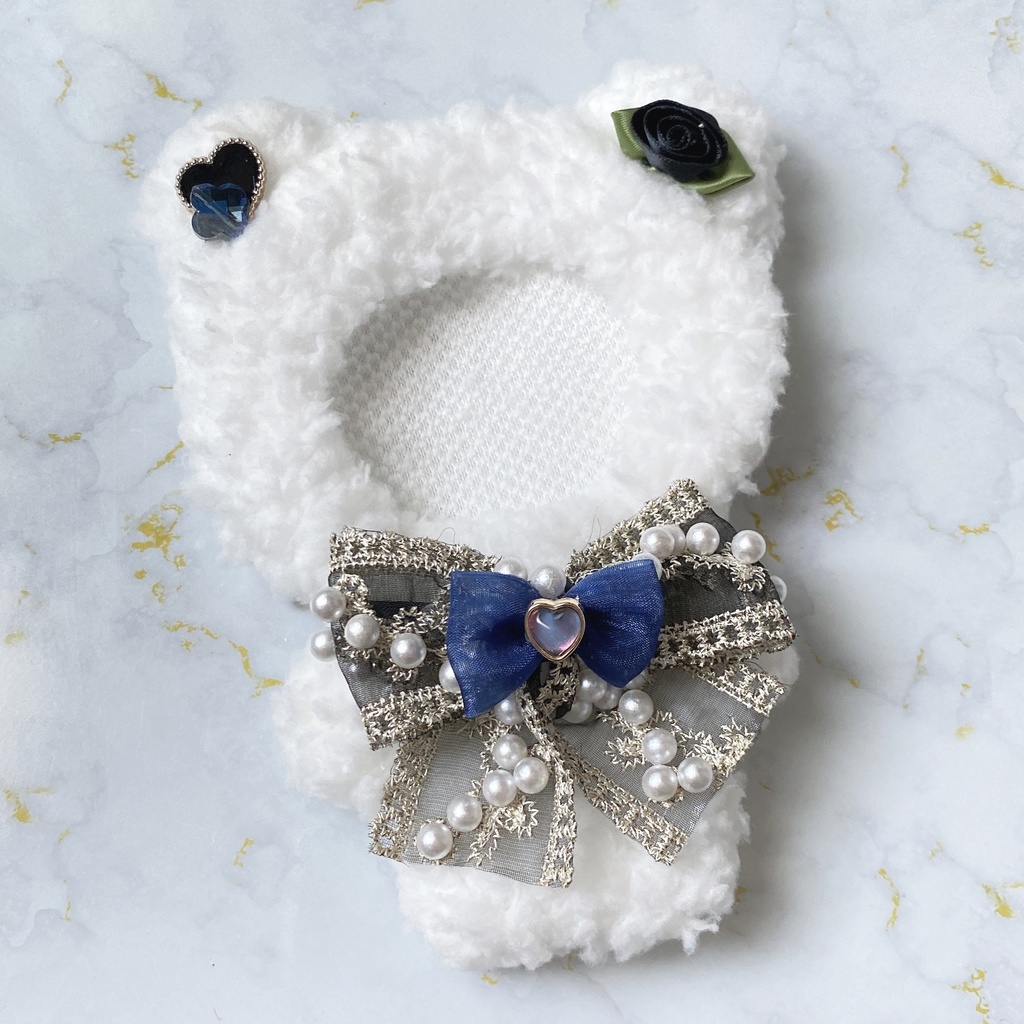 パールリボン⑅⃛ブラック コスマス 着ぐるみ