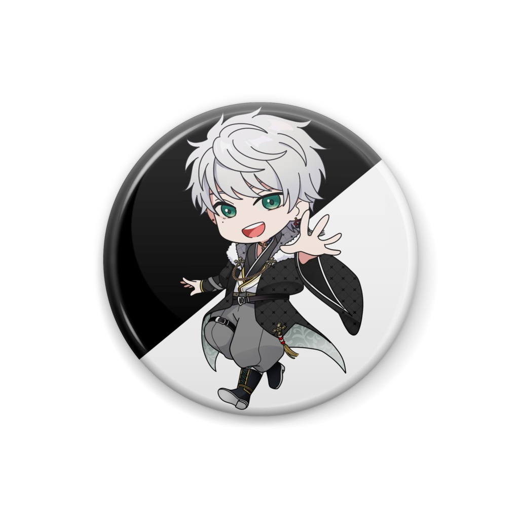 黒ノ白夜 缶バッジⅡ