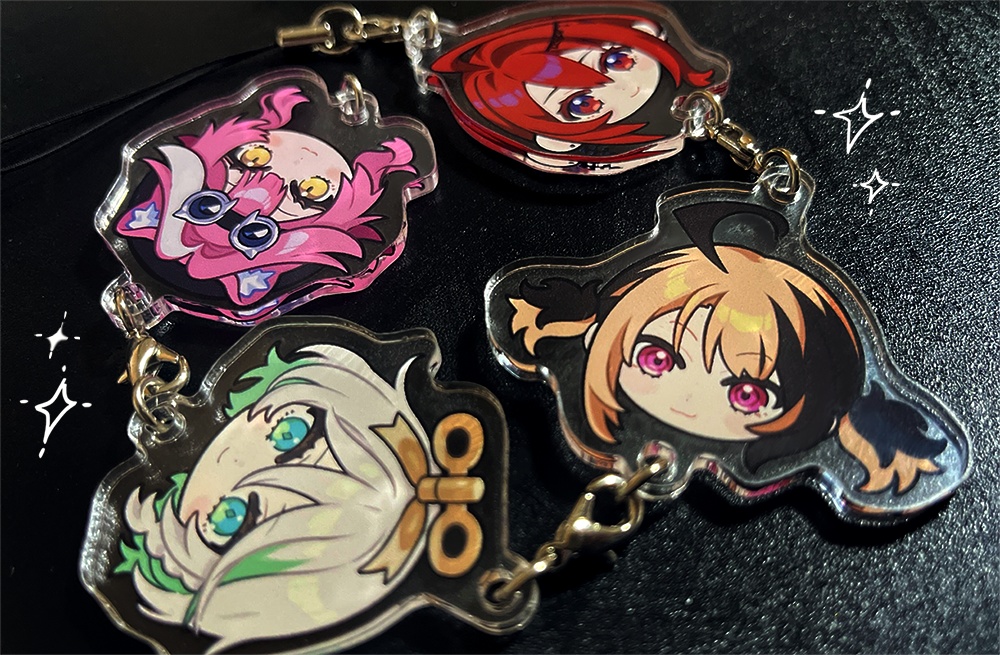 アクリルキーホルダー