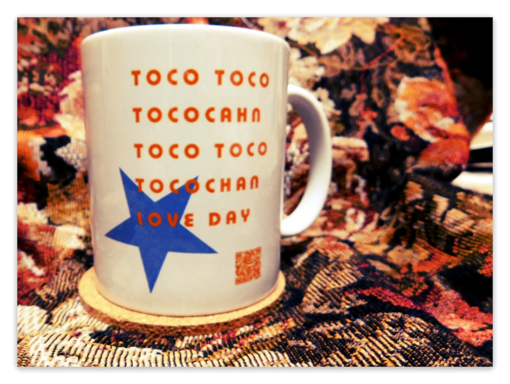 ピアノ曲が聞けるティータイム*トコちゃんカップ