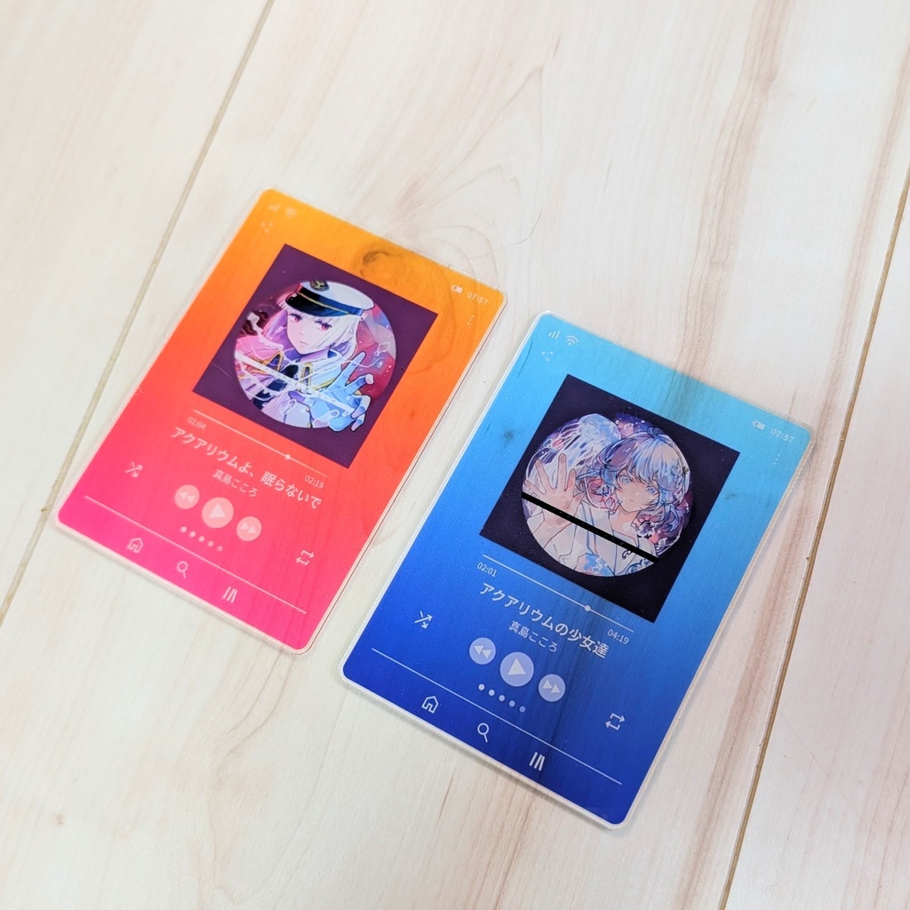 【予約】アクアリウムの少女達*アクリルカード【再販】