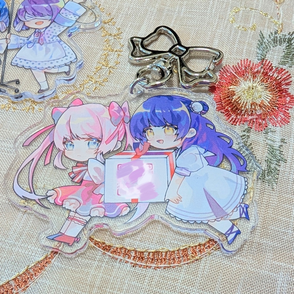 ゆらゆら🪼✨️アクおどといっしょ!音楽が聞けちゃうキーホルダー