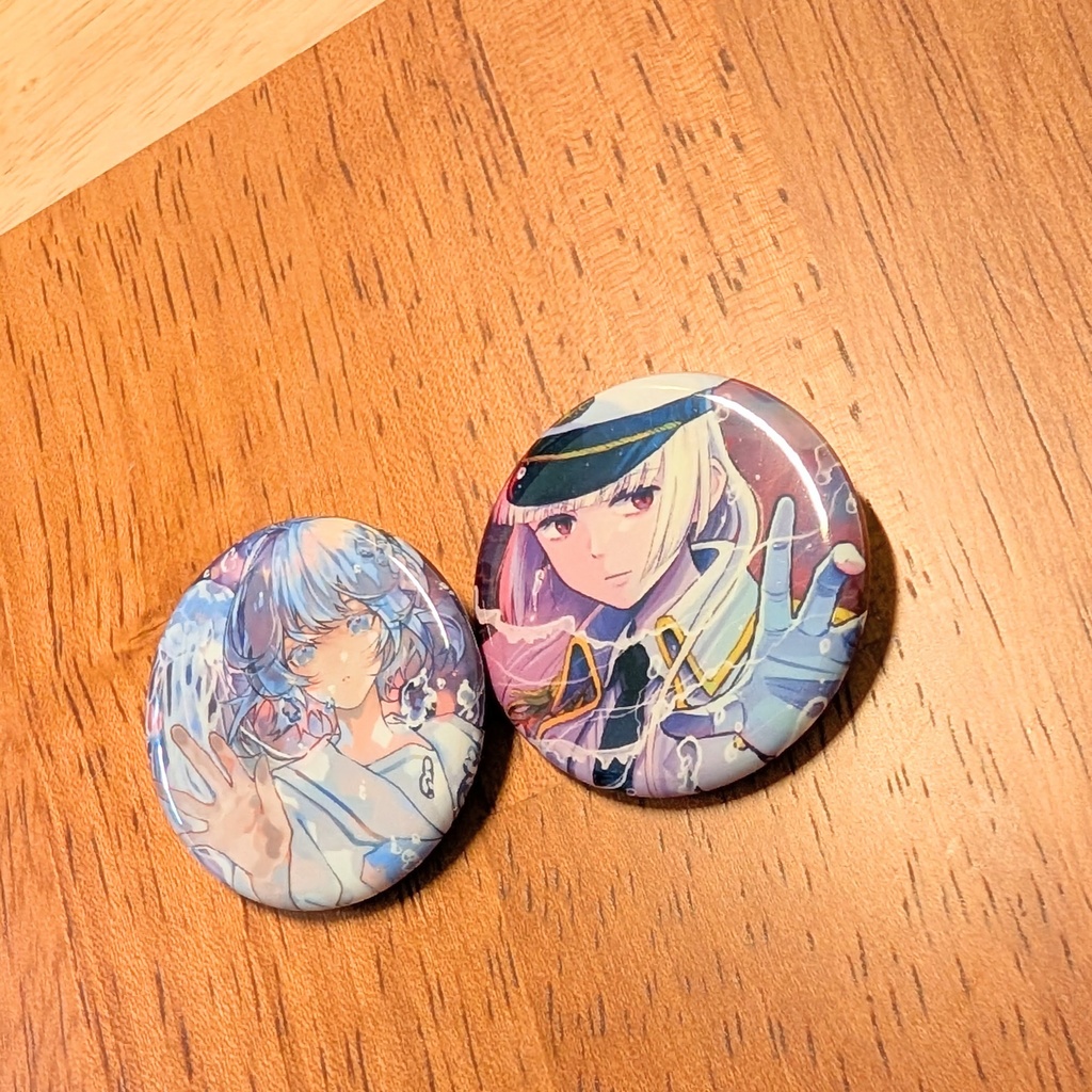 【先行視聴】「アクアリウムよ、眠らないで」ポストカード&クリアカード&缶バッヂ