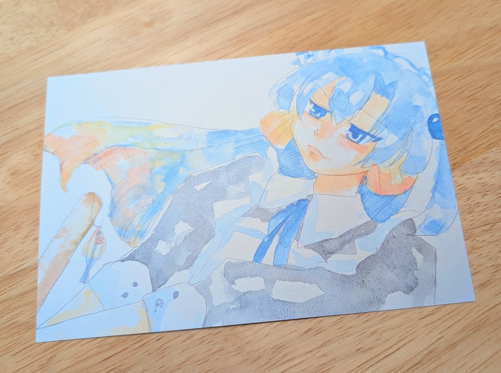 【予約】アクアリウムよ、眠らないで*アクリルカード