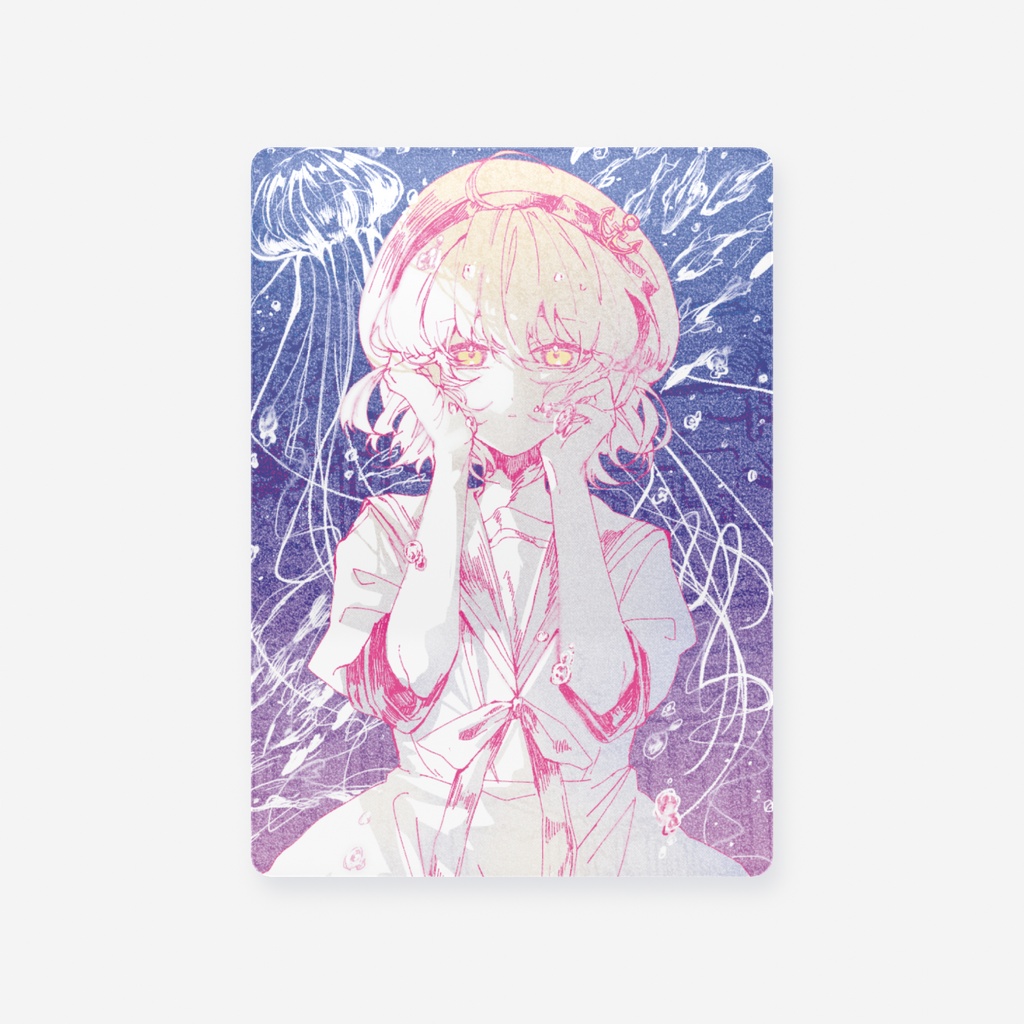 Summer Remembers -アクアリウム踊らない クリアカード【トレカサイズ】【期間限定販売🌟9/30まで】