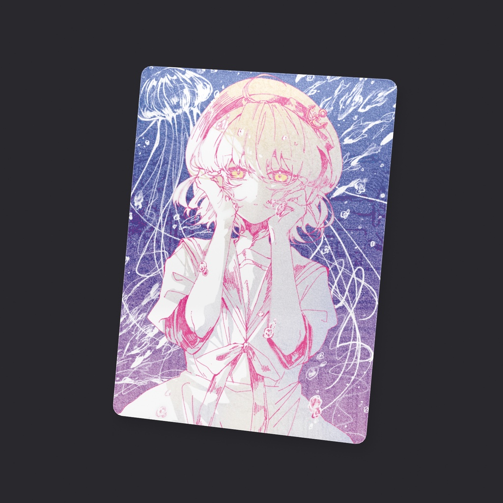 Summer Remembers -アクアリウム踊らない クリアカード【トレカサイズ】【期間限定販売🌟9/30まで】