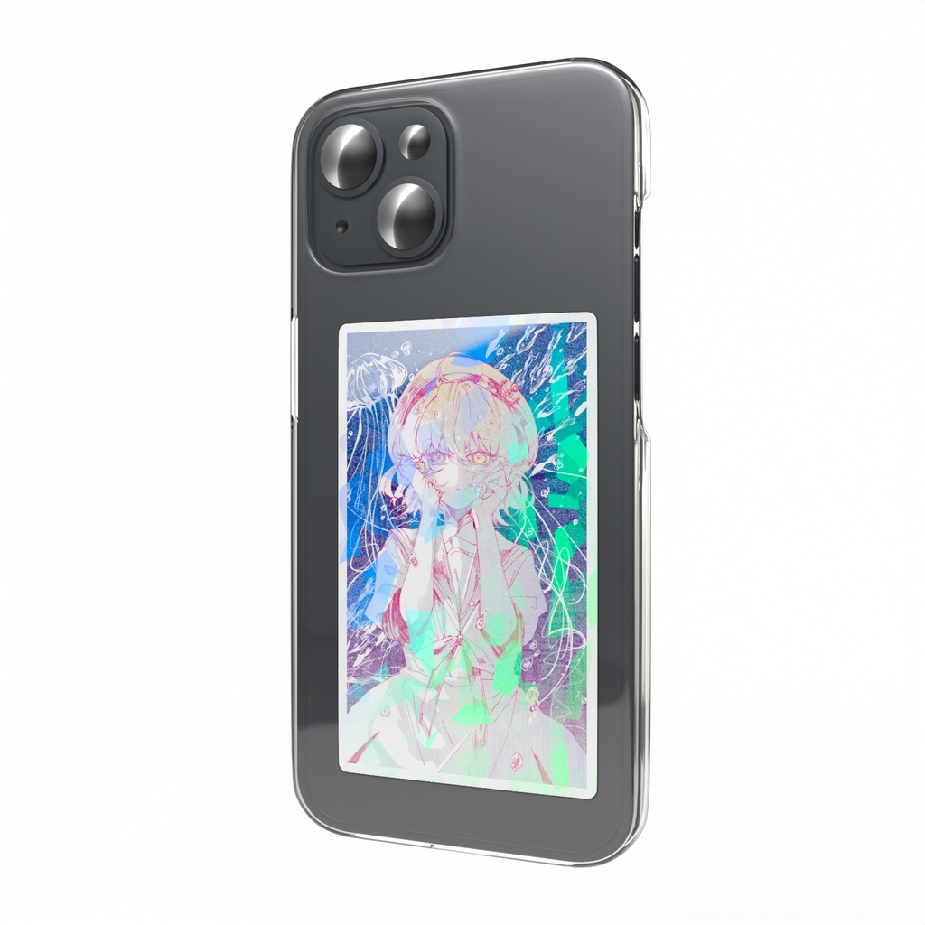 Summer Remembers -アクアリウム踊らない ホログラムスマホステッカー【期間限定販売🌟9/30まで】