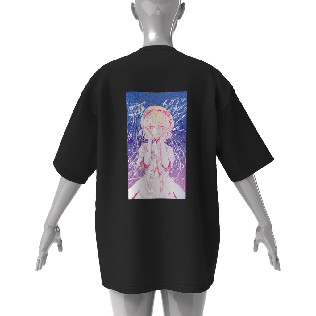 Summer Remembers -アクアリウム踊らない ビッグシルエットTシャツ【期間限定販売🌟9/30まで】