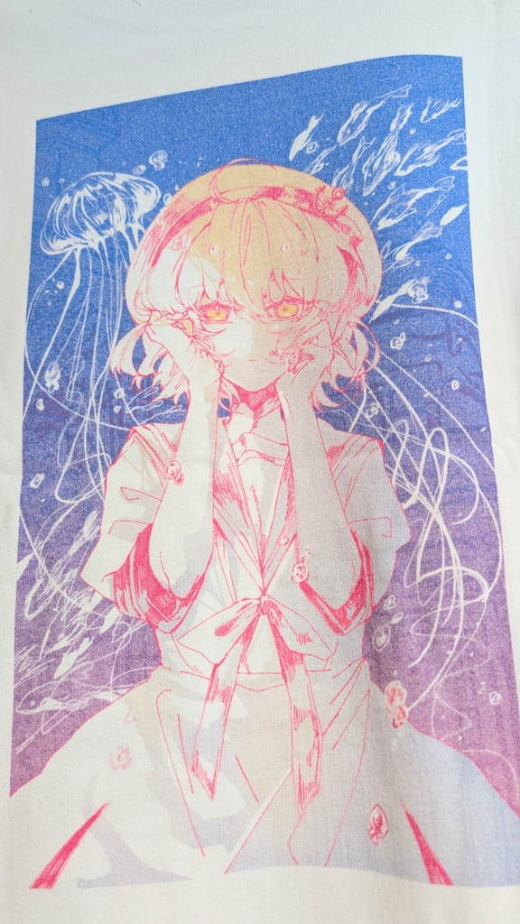 Summer Remembers -アクアリウム踊らない ビッグシルエットTシャツ【期間限定販売🌟9/30まで】