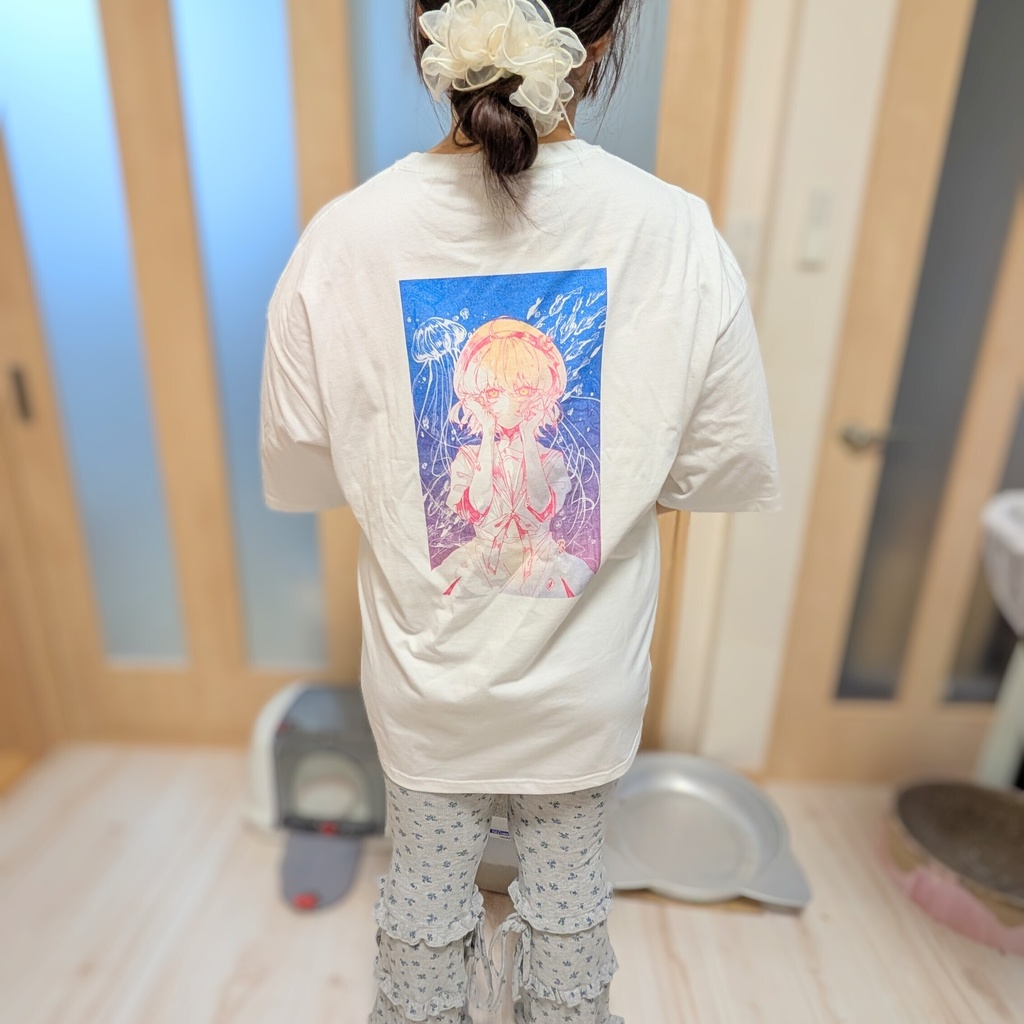 Summer Remembers -アクアリウム踊らない ビッグシルエットTシャツ【期間限定販売🌟9/30まで】