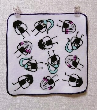 【拳杖6】おにぎりフレンズ ミニタオル<アベル様&アビス&ワース>