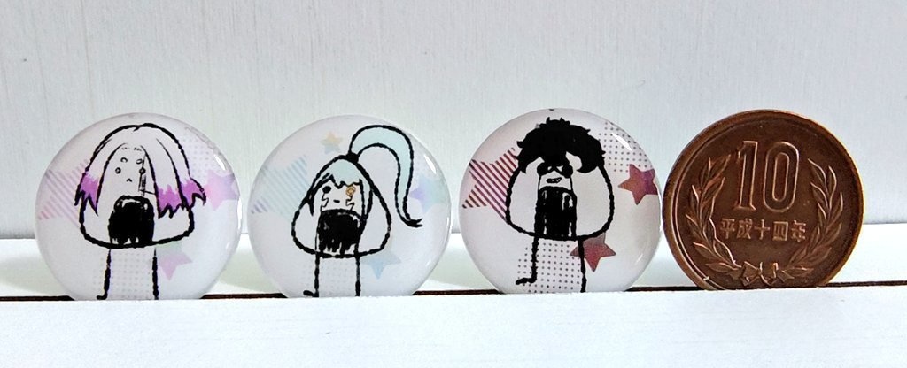 【お試しグッズ】ぷっくりおにぎりシール 3枚セット