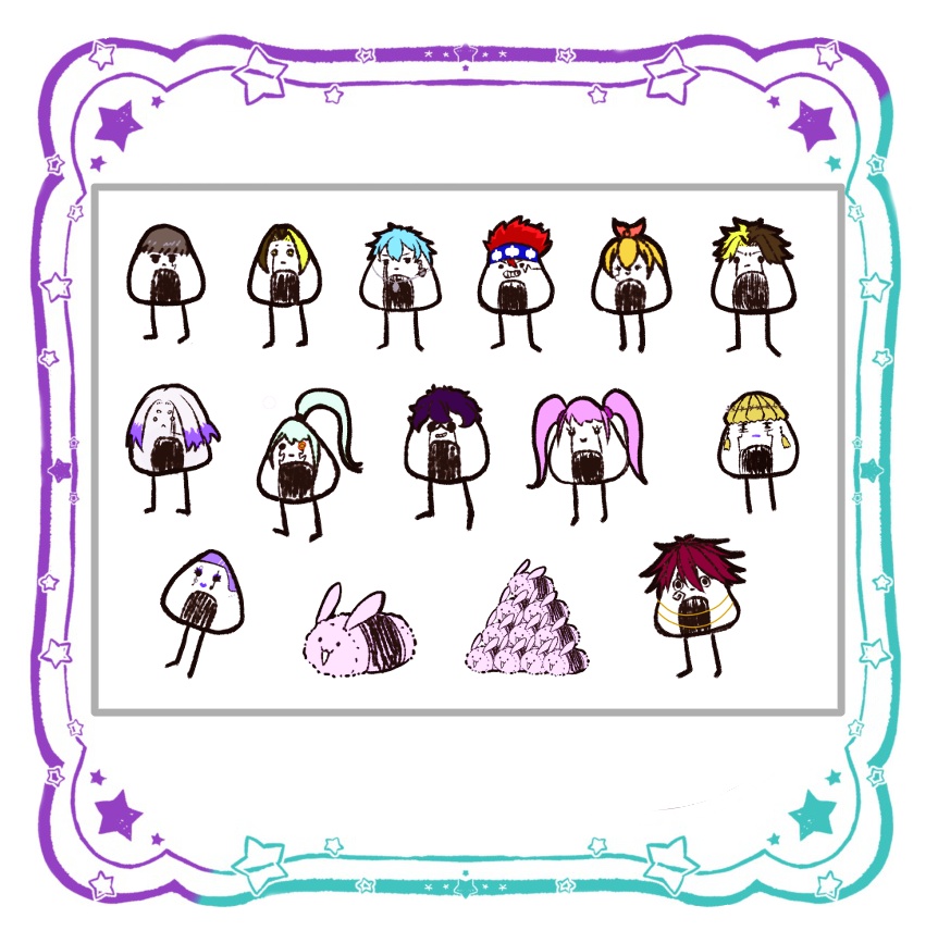 おにぎりフレンズ ぷくぷくシール15枚セット