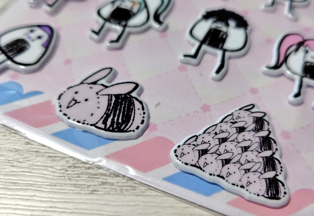 おにぎりフレンズ ぷくぷくシール15枚セット